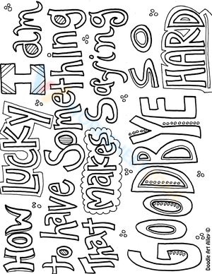 How Lucky I Am: Expressing Gratitude