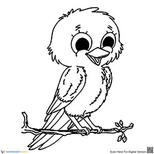 Smiley bird
