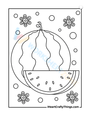 Watermelon Time: A Sweet Summer Activity