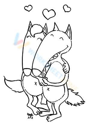 Happy Wolves Worksheet