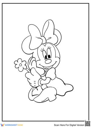 Minnie and flower