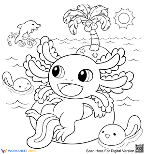 Axolotl Relaxing