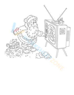 Cute Santa Claus