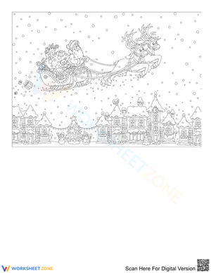Winter Xmas night
