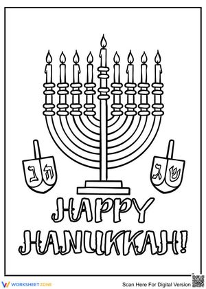 Hanukkah celebrating