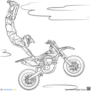 Holding the bike