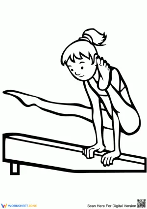 Skilled Gymnastic Art Page