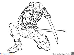 Strong Deadpool Art Page