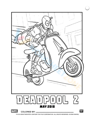 Heroic Deadpool Art Page