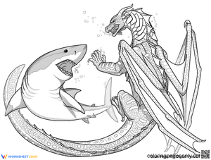 Wings of fire: Shark vs Dragon