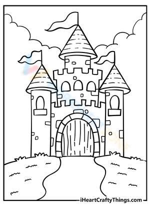 Massive castle