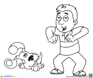 Blues Clues and Steve
