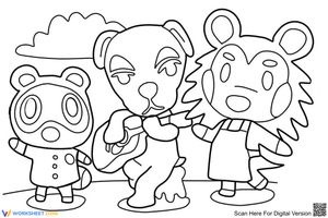Animal crossing characters