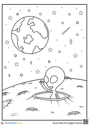 Alien is coming to the earth