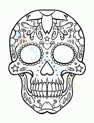Skull and Crossbones Art Page