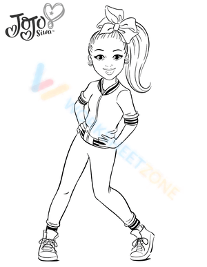 Confident Jojo Siwa