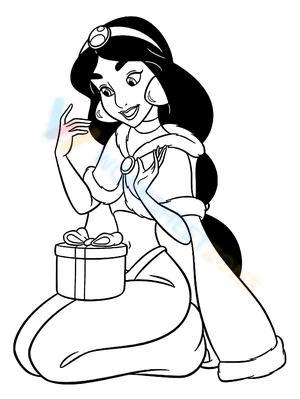 Jasmine and her present