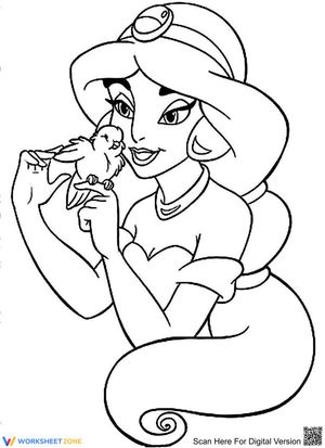 Jasmine and a bird