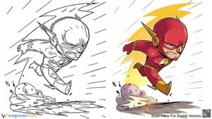Flash coloring