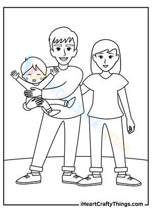 Peaceful Family Worksheet: Promoting Harmony