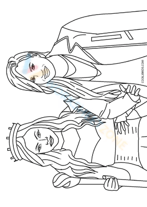 Descendants Worksheet for Disney Fans