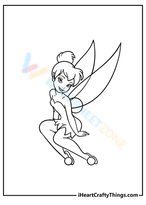 Cute Tinkerbell Learning Activity