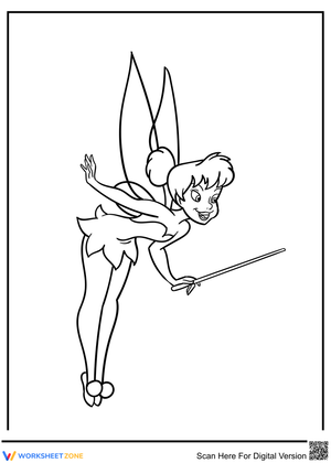 Stunning Tinkerbell Fantasy Sheet