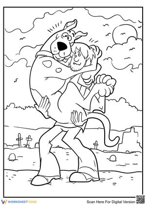 Scooby and his best friend Shaggy