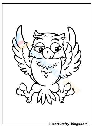 Funny Owl Creative Learning Page