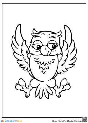 Funny Owl Creative Learning Page