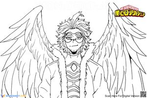 Hawks Coloring Fun