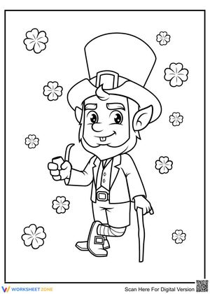 Lucky Leprechaun Printable Sheet