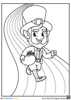 Leprechaun on the Road Worksheet