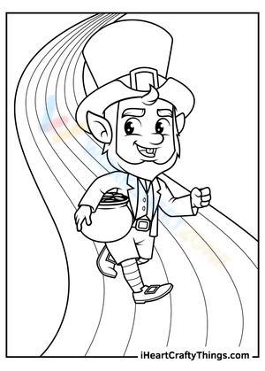 Leprechaun on the Road Worksheet