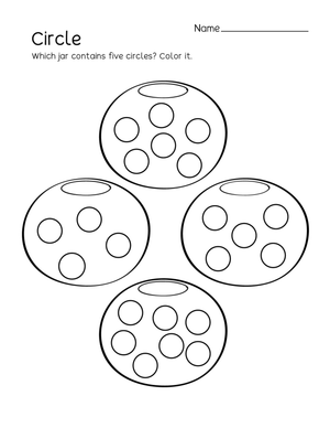 Circle Shape Preschool Learning