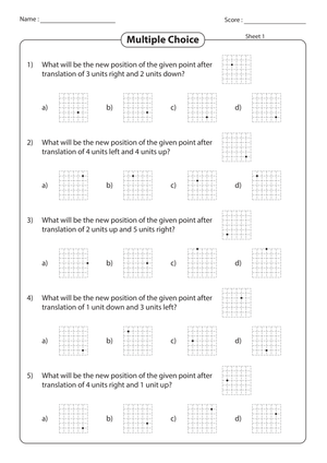Multiple Choice Practice Exercise