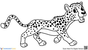 Cheetah is Here Worksheet