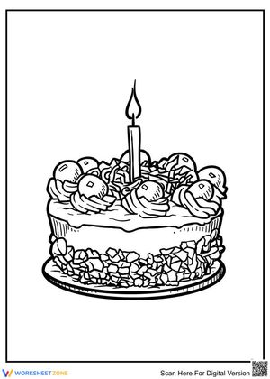 Beautiful birthday cake