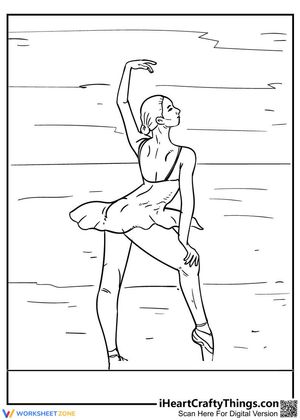 Stunning ballet dancer
