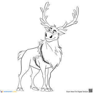 Sven Reindeer Frozen 