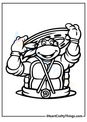 Ninja Turtles Adventure Worksheet