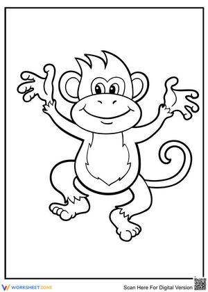 Lively monkey