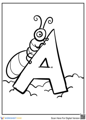 Letter A and the Insect
