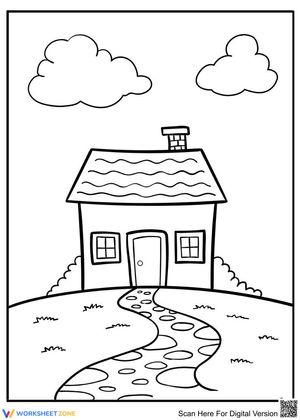 Coloring with A house on the hill