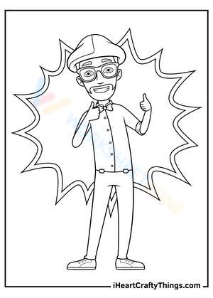 Supportive Blippi