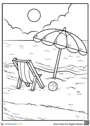 Beach scene