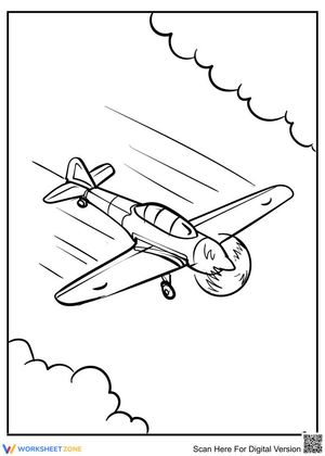 Fast Flying Airplane Worksheet