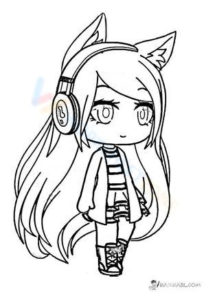 Beautiful Gacha Life Character Worksheet