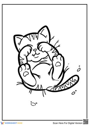 Cutie Kitten Worksheet