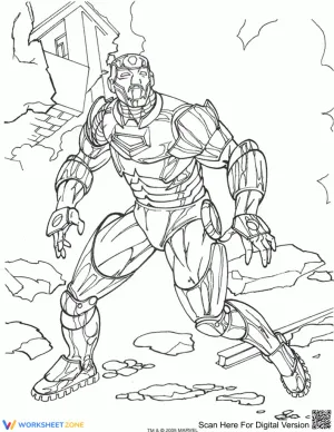 Iron Man in Battle Fun
